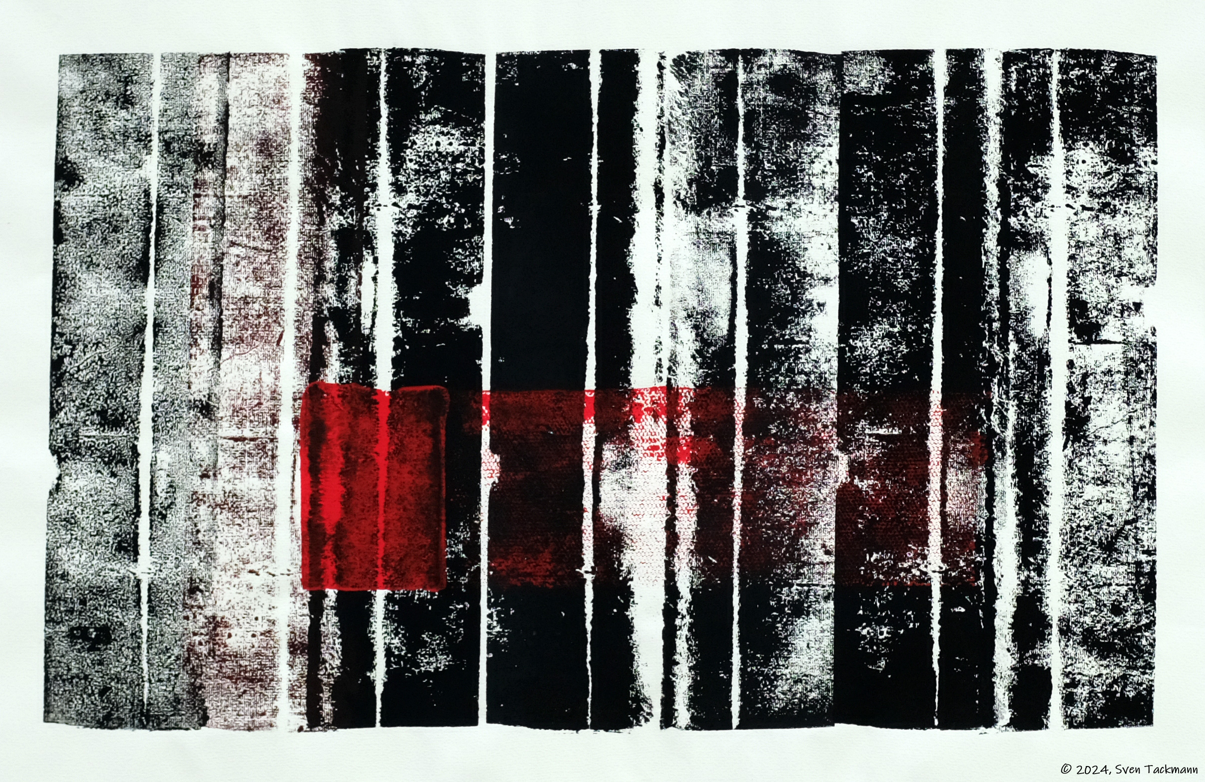 Monoprint Apartheid Monoprint Apartheid- Sven Tackmann